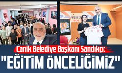 Canik Belediye Başkanı İbrahim Sandıkçı: "Eğitim önceliğimiz"