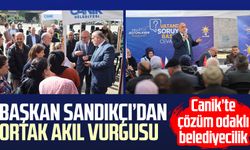 Canik’te çözüm odaklı belediyecilik: Başkan İbrahim Sandıkçı'dan ortak akıl vurgusu