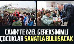 Canik'te özel gereksinimli çocuklar sanatla buluşacak