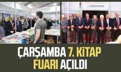 Çarşamba 7. Kitap Fuarı açıldı