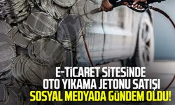 E-ticaret sitesinde oto yıkama jetonu satışı sosyal medyada gündem oldu!