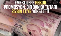Emeklilere rekor promosyon: Bir banka tutarı 25 bin TL’ye yükseltti