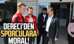 Müdür Feyzullah Dereci'den Samsun'u temsil edecek sporculara moral