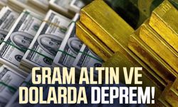 Gram altın ve dolarda deprem! Rekor rakamı açıkladı