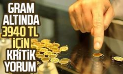 Gram altında 3940 TL için kritik yorum