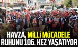 Havza, Milli Mücadele ruhunu 106. kez yaşatıyor