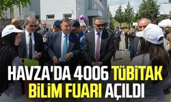 Samsun Havza'da 4006 TÜBİTAK Bilim Fuarı açıldı