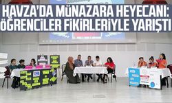 Havza’da münazara heyecanı: Öğrenciler fikirleriyle yarıştı