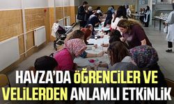 Havza’da öğrenciler ve velilerden anlamlı etkinlik