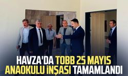 Havza'da TOBB 25 Mayıs Anaokulu inşası tamamlandı