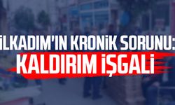 İlkadım'ın kronik sorunu: Kaldırım işgali