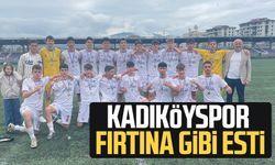 Kadıköyspor fırtına gibi esti