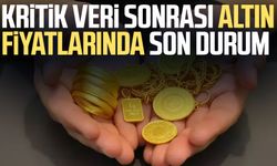 Kritik veri sonrası altın fiyatlarında son durum
