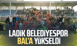 Ladik Belediyespor BAL’a yükseldi