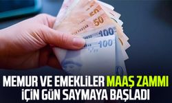 Memur ve emekliler maaş zammı için gün saymaya başladı