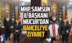 MHP Samsun İl Başkanı Burhan Mucur’dan Devlet Bahçeli'ye ziyaret: Selam yolladı