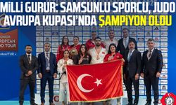Milli gurur: Samsunlu Recep Ergin, Judo Avrupa Kupası’nda şampiyon oldu