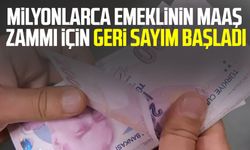 Milyonlarca emeklinin maaş zammı için geri sayım başladı