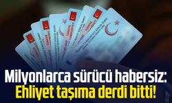 Milyonlarca sürücü habersiz: Ehliyet taşıma derdi bitti!