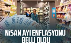 Nisan ayı enflasyonu belli oldu