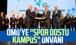 OMÜ’ye "Spor Dostu Kampüs" ünvanı