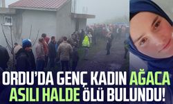 Ordu’da genç kadın ağaca asılı halde ölü bulundu!