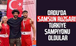 Ordu'da Samsun rüzgarı! Türkiye şampiyonu oldular
