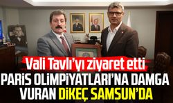 Paris Olimpiyatları’na damga vuran Yusuf Dikeç Samsun’da