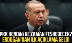 PKK kendini ne zaman feshedecek? Erdoğan'dan ilk açıklama geldi