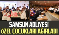 Samsun Adliyesi özel çocukları ağırladı