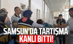 Samsun Alaçam'da tartışma kanlı bitti!