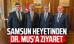 Samsun heyetinden Dr. Mehmet Muş'a ziyaret