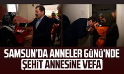 Samsun Valisi Orhan Tavlı'dan şehit annesine anlamlı ziyaret