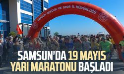 Samsun'da 19 Mayıs Yarı Maratonu heyecanı başladı