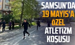 Samsun'da 19 Mayıs'a özel atletizm koşusu