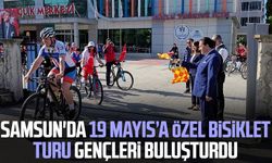 Samsun'da 19 Mayıs’a özel bisiklet turu gençleri buluşturdu