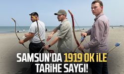 Samsun'da 1919 ok ile tarihe saygı!