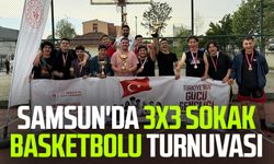 Samsun'da 3X3 Sokak Basketbolu Turnuvası