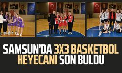 Samsun'da 3x3 Basketbol heyecanı son buldu