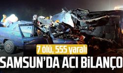 Samsun'da Nisan ayında acı bilanço: 7 ölü, 555 yaralı