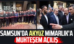 Samsun'da Akyüz Mimarlık'a muhteşem açılış