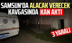 Samsun'da alacak verecek kavgasında kan aktı!