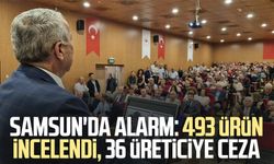 Samsun'da alarm: 493 ürün incelendi, 36 üreticiye ceza