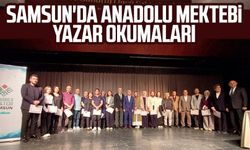 Samsun'da Anadolu Mektebi Yazar Okumaları