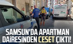 Samsun'da apartman dairesinden ceset çıktı!
