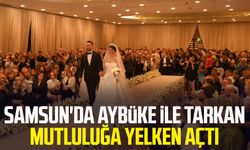 Samsun'da Aybüke ile Tarkan mutluluğa yelken açtı