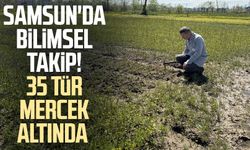 Samsun'da bilimsel takip! 35 tür mercek altında