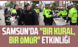 Samsun'da "Bir Kural, Bir Ömür" etkinliği