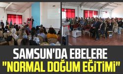 Samsun'da ebelere "Normal Doğum Eğitimi"