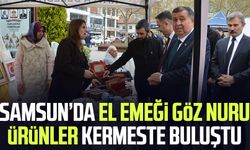Samsun’da el emeği göz nuru ürünler kermeste buluştu